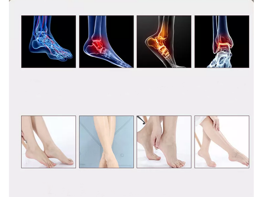 Foot Massager with Remote Control, Body Muscle Electrostimulator
