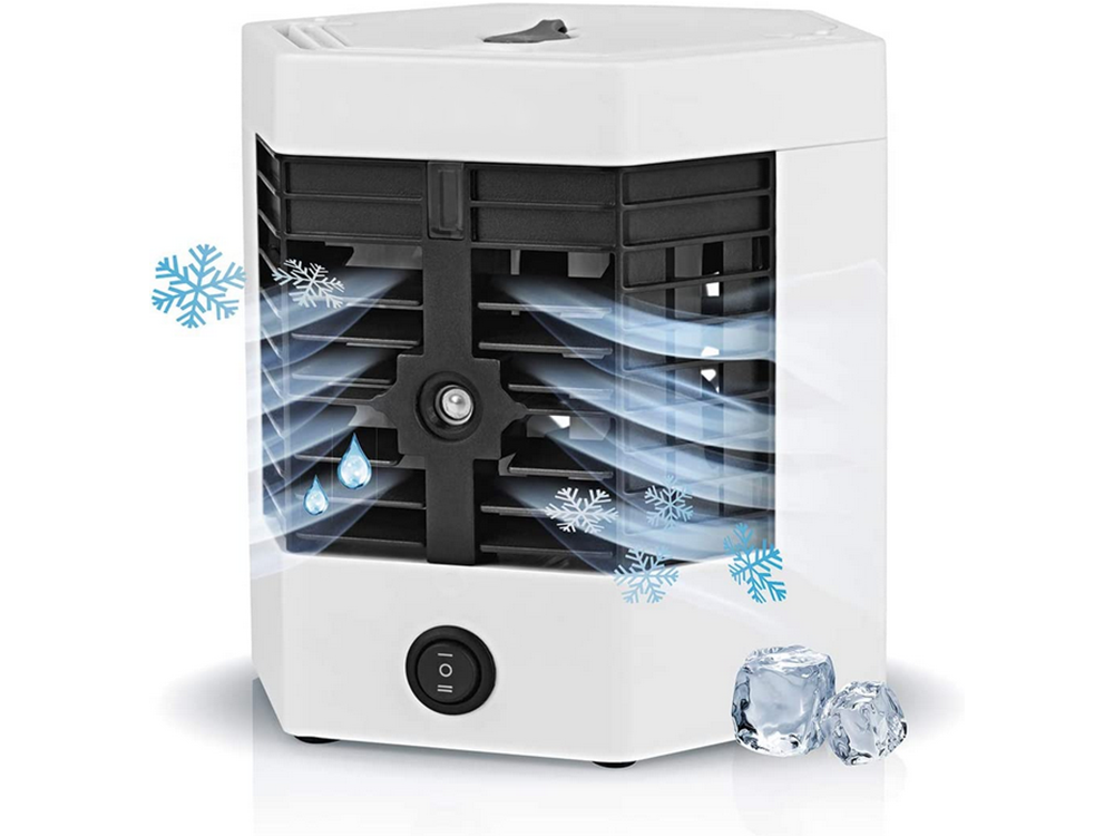 Portable Mini Air Conditioner Humidifier 2in1