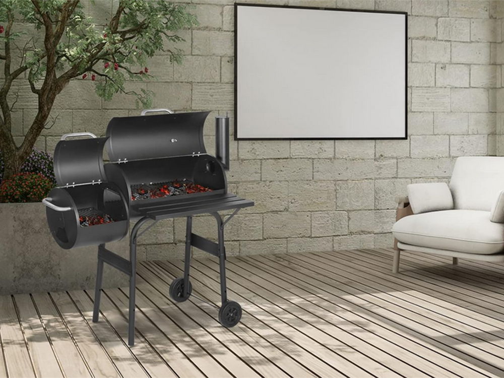 Садовый Угольный Гриль Мангал Барбекю Коптильня | Garden BBQ Barbeque...