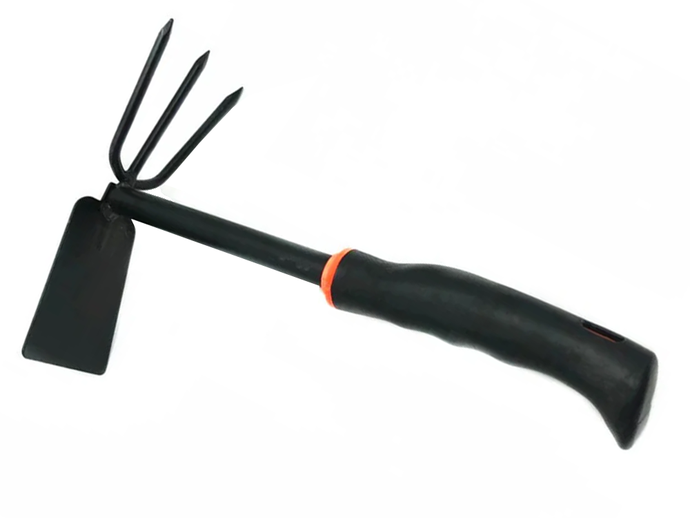 Double-Sided Garden Hoe with Cultivator 27cm