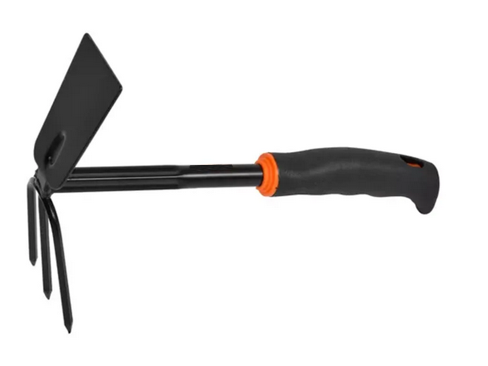 Double-Sided Garden Hoe with Cultivator 27cm