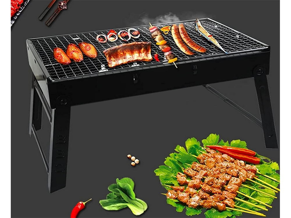 Portable Folding Charcoal Mini Grill