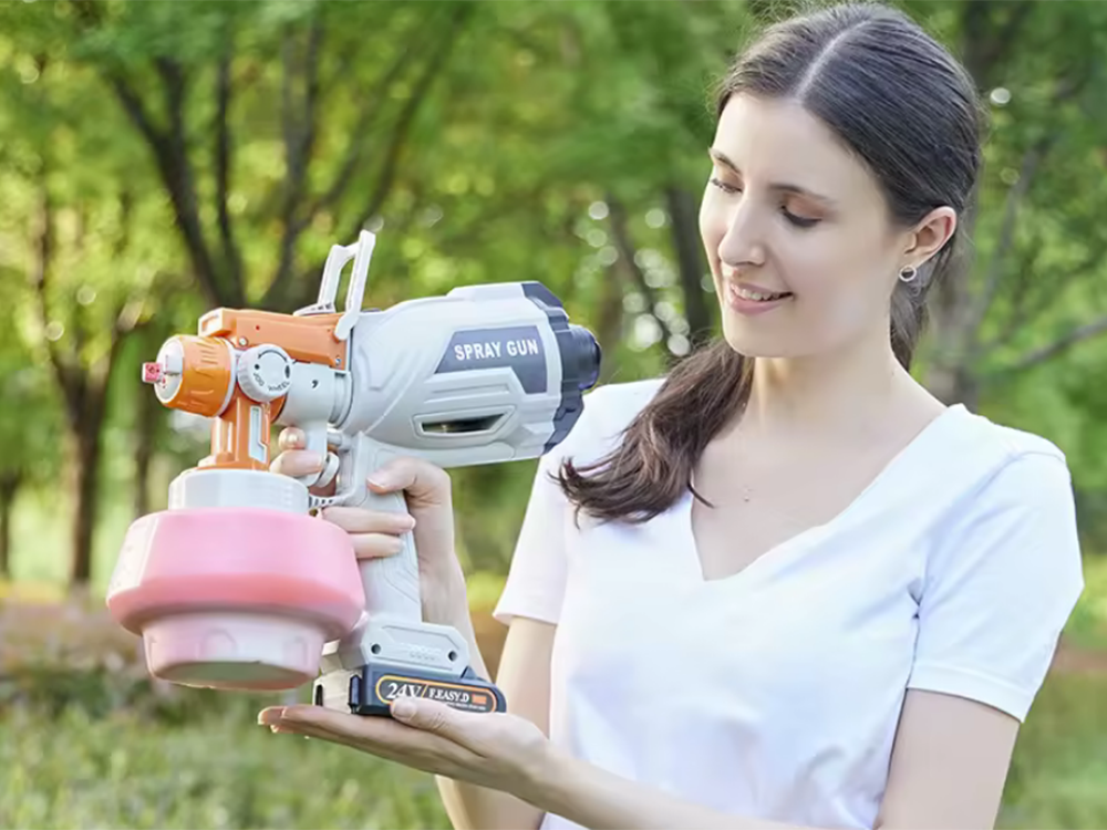 Cordless Cordless Paint Sprayer Gun, 120W
