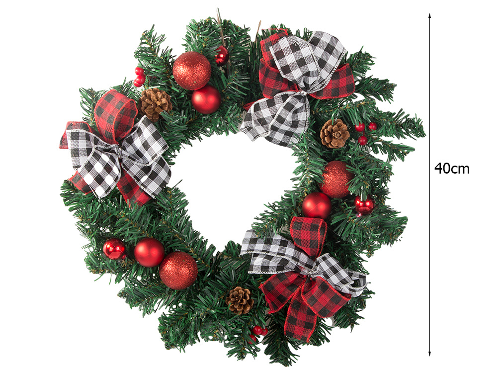 Christmas Door Wreath, 40 cm (5)