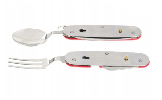 Travel Camping Folding Pocket Knife Portable Multifunctional Picnic Сutlery Set