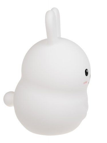 Kid\'s Silicone LED RGB Light Night Lamp with Remote Control, Rabbit