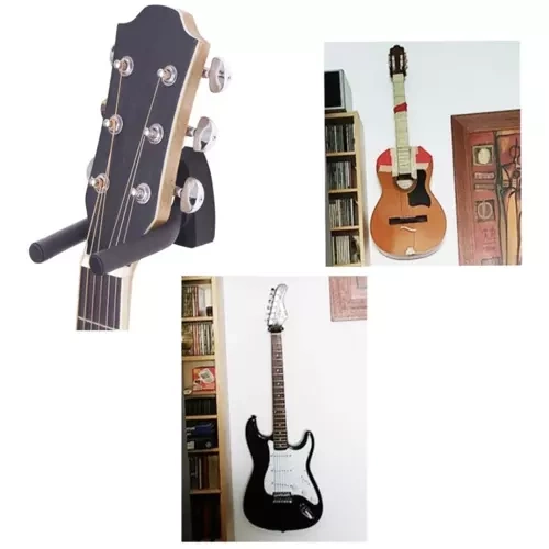 Universāls Ģitāras Sienas Turētājs Statīvs Āķis | Wall Mount Holder Hook Hanger for Guitar