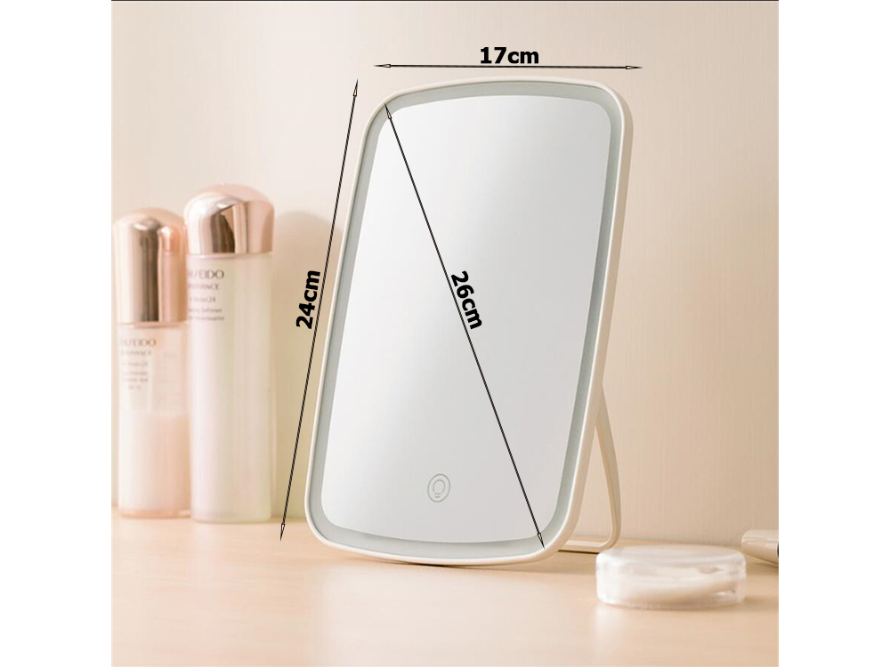 USB Charging LED Light Makeup Mirror Table Desk Cosmetic Vanity Mirror
