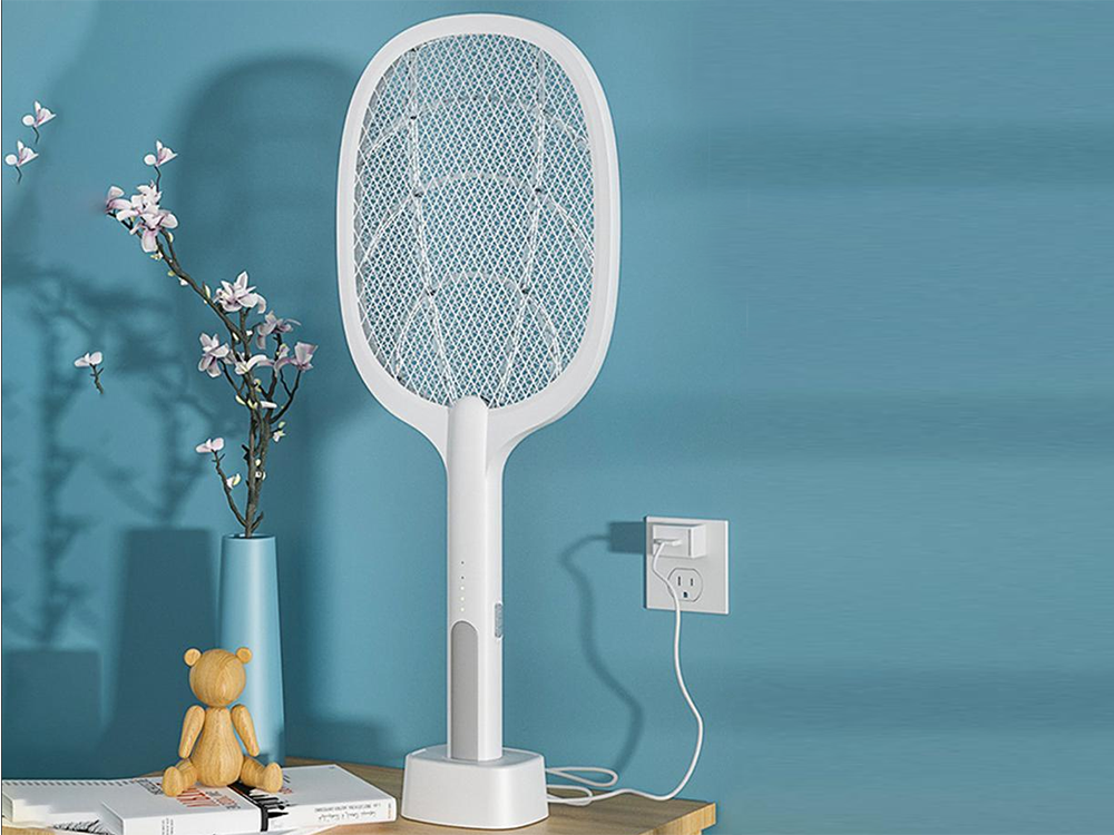 Electric Fly Swatter Mosquito Killer UV Lamp Fly Bug Insect Trap