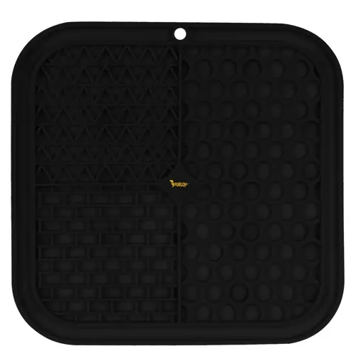 Purlov Anti-Anxiety Lick Mat for Dogs 19378, Black (3)