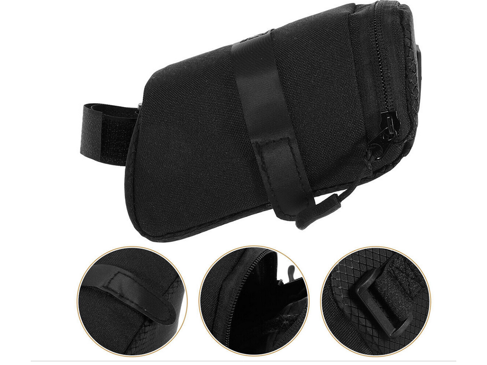 Under-Saddle Waterproof Bicycle Bag Pouch