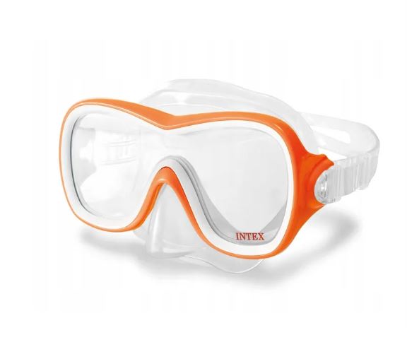 Wave INTEX 55647 Diving Snorkel Face Mask Underwater Swimming Googles (1)