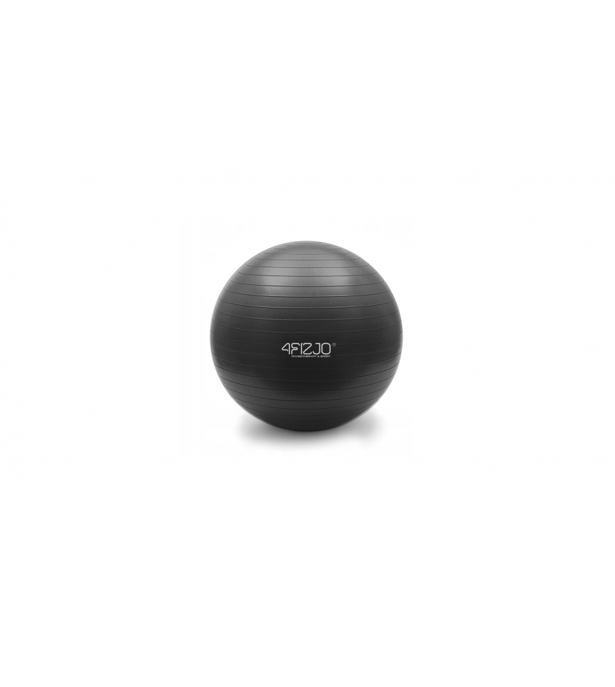 4FIZJO Exercise Fitness Gym Rehabilitation Ball - 85 cm, Black (7)