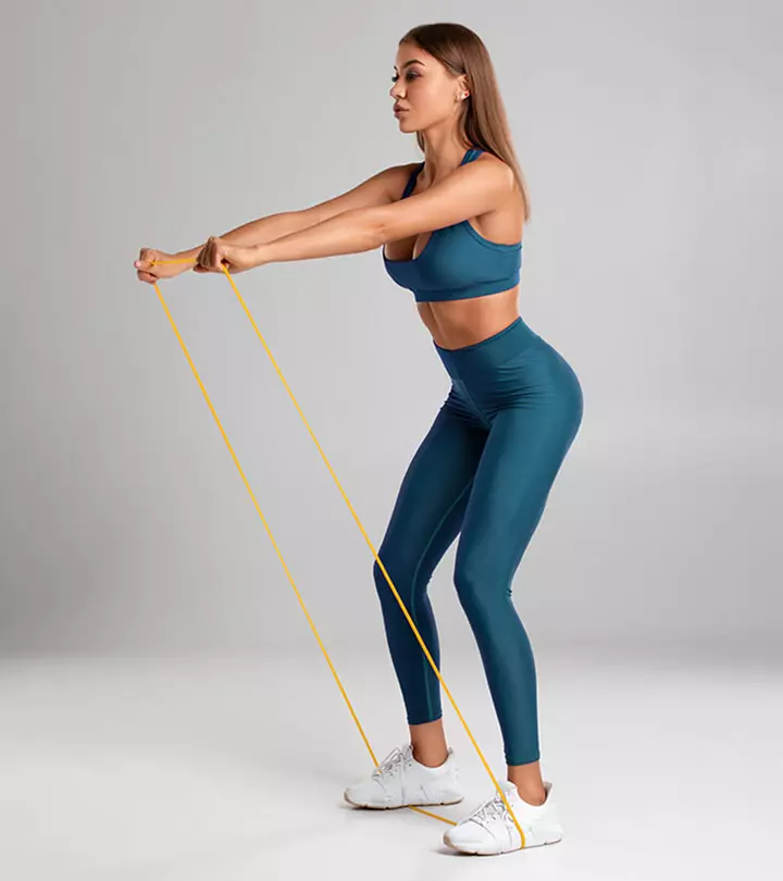 4Fizjo Power Band Resistance Band, 1-5 kg, Yellow