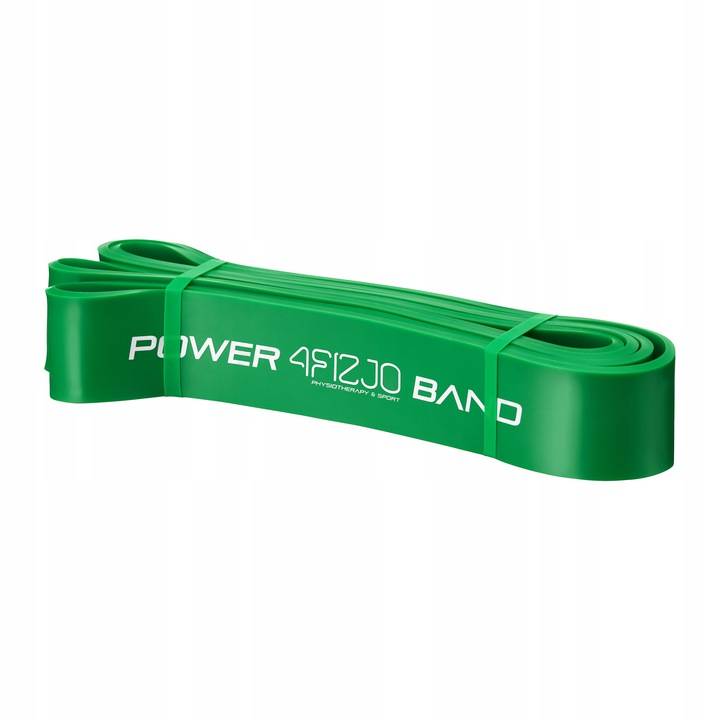 Резинка для фитнеса 4Fizjo Power Band 27-36 кг, зеленая