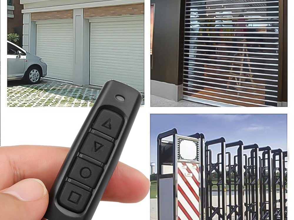 Mini Universal Remote Control for Barriers Alarm Systems Gates Programmable Duplicator, 433.92 MHz