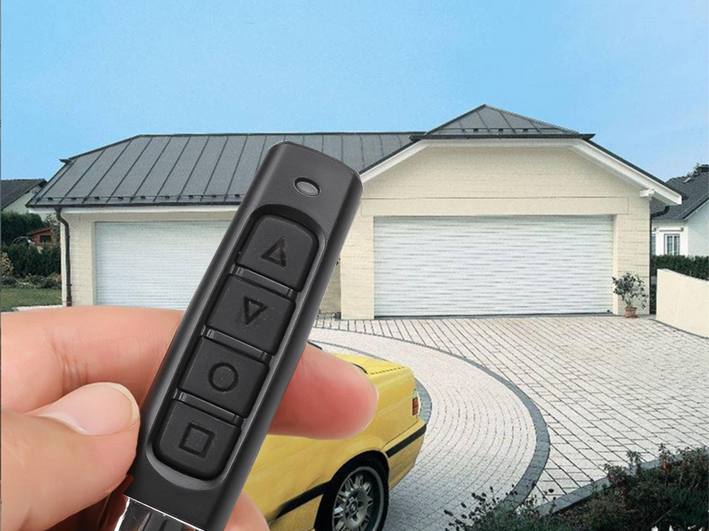 Mini Universal Remote Control for Barriers Alarm Systems Gates Programmable Duplicator, 433.92 MHz