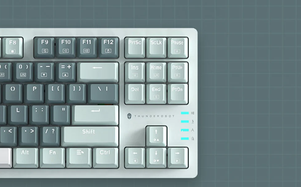LED Wired Mechanical Gaming Keyboard Thunderobot K87