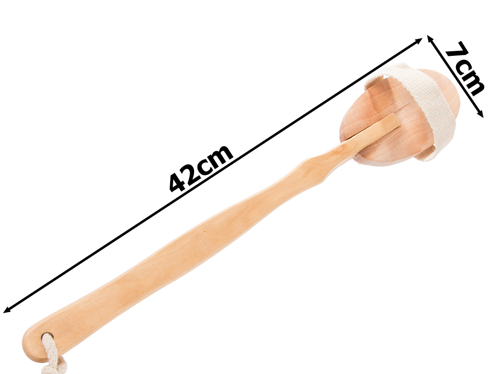 Brush Improving Blood Circulation for Dry and Wet Body Massage, 42 cm (2)