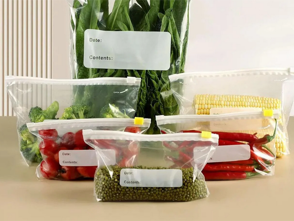Многоразовые пакеты для хранения продуктов с...