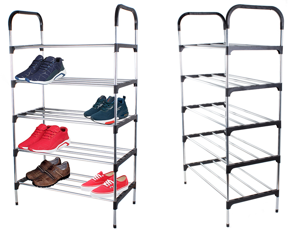 Large Multilevel Shoe Rack Shelf Stand Organizer, 5 Levels (2)
