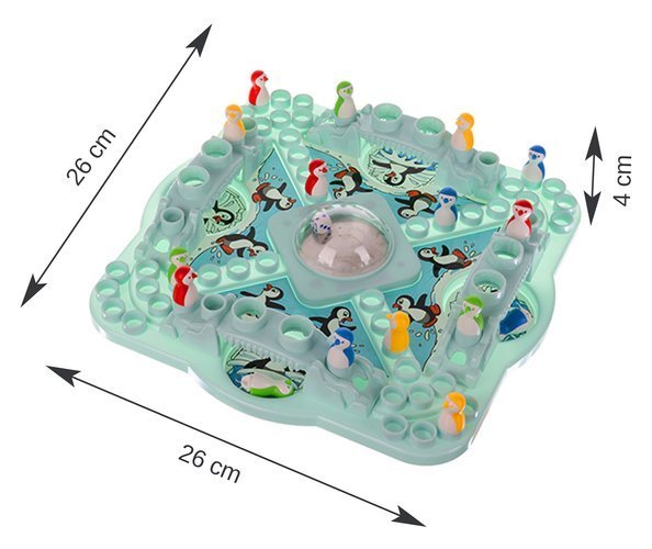 Children's Board Game "Penguin Racing", 2-4 players (0)