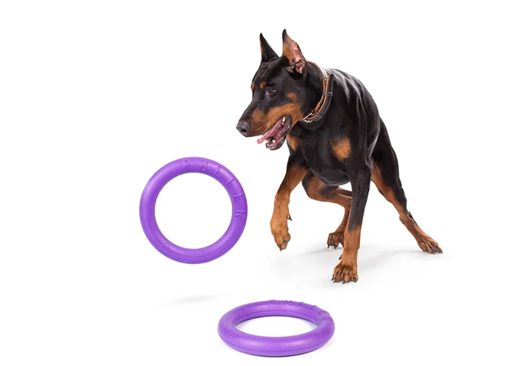 Rubber Interactive Chew Toy for Dogs Puller Standart, 28 cm