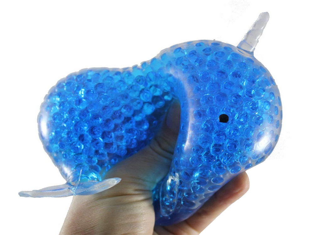 Anti-Stress Squishy Gel Dolphin Sensory Balls Large Crush