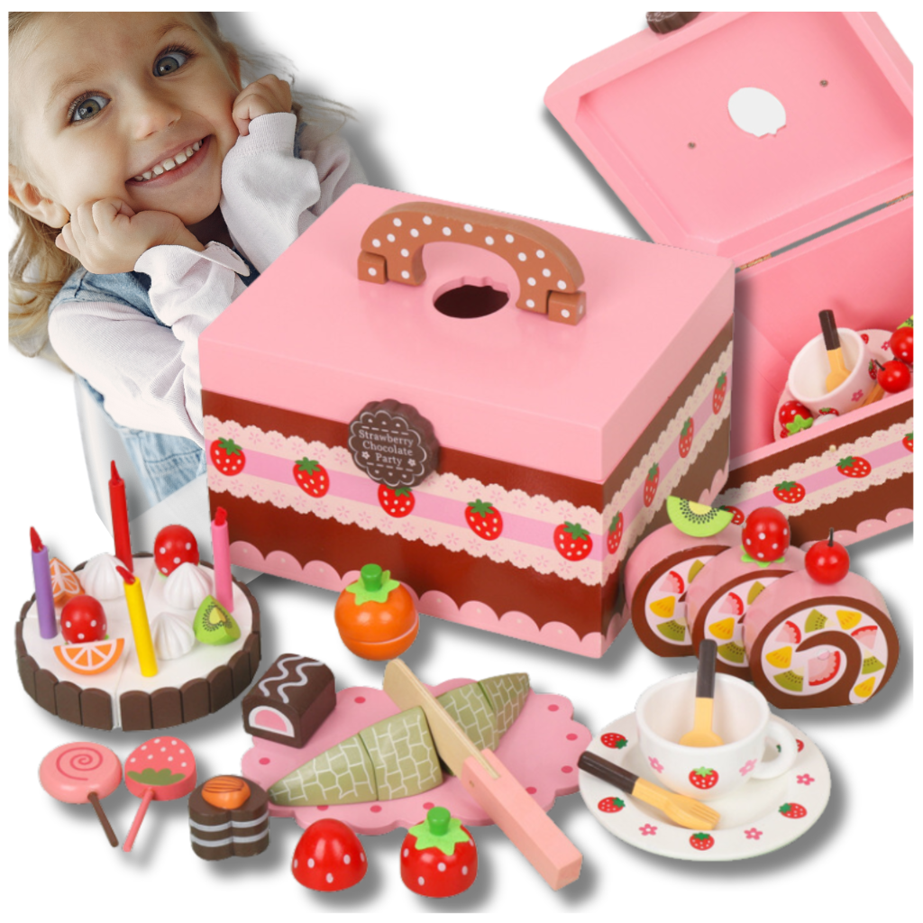 Pretend Play Kids Toy Sweets Cake Lollipops etc.