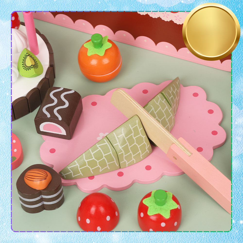 Pretend Play Kids Toy Sweets Cake Lollipops etc.