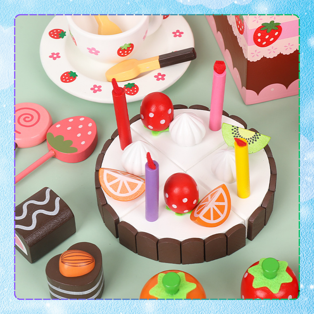 Pretend Play Kids Toy Sweets Cake Lollipops etc.