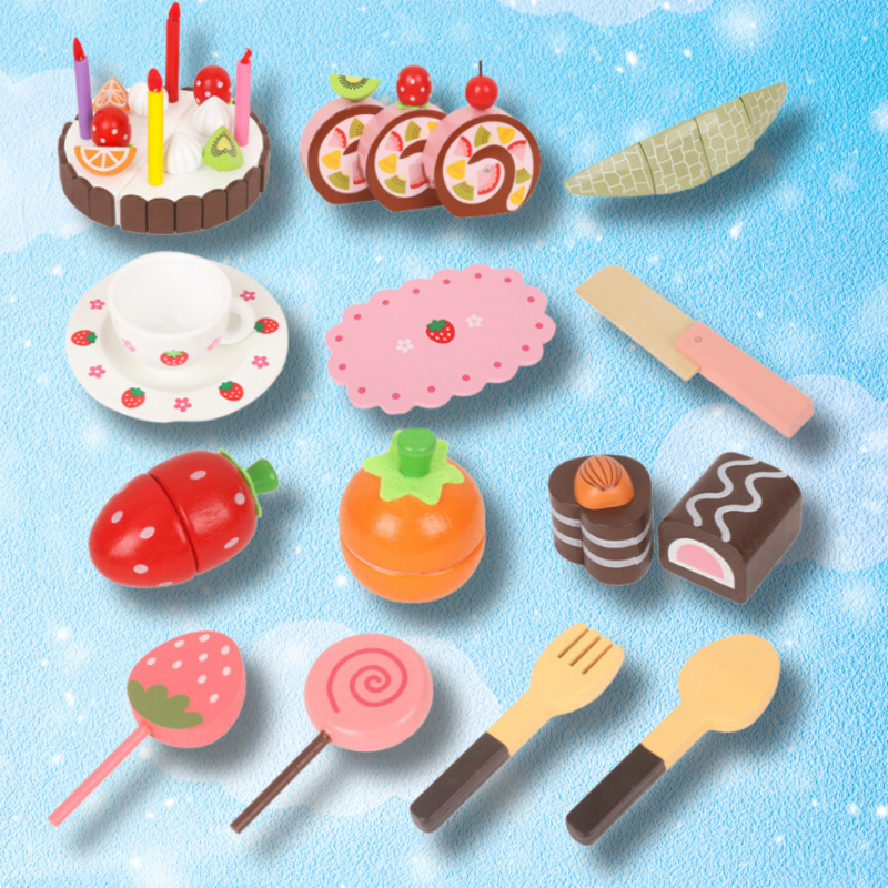 Pretend Play Kids Toy Sweets Cake Lollipops etc.