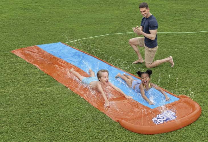 Bestway H2OGO! 52328 Double Water Slide, 488 cm