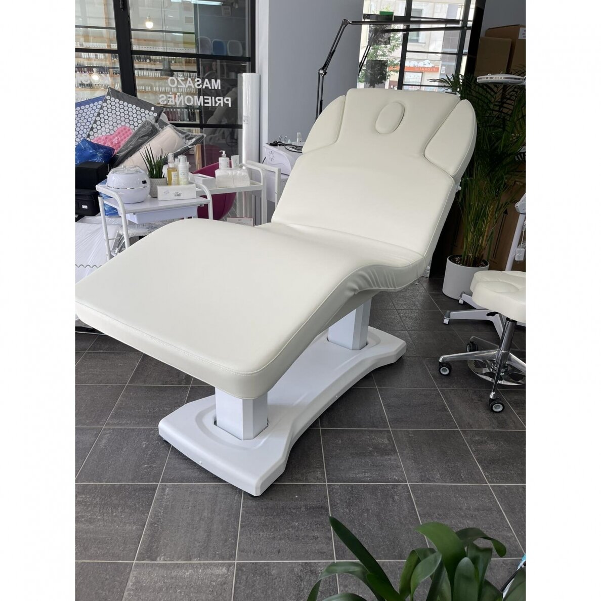 Azzurro 818A Electric SPA & Beauty Bed, White