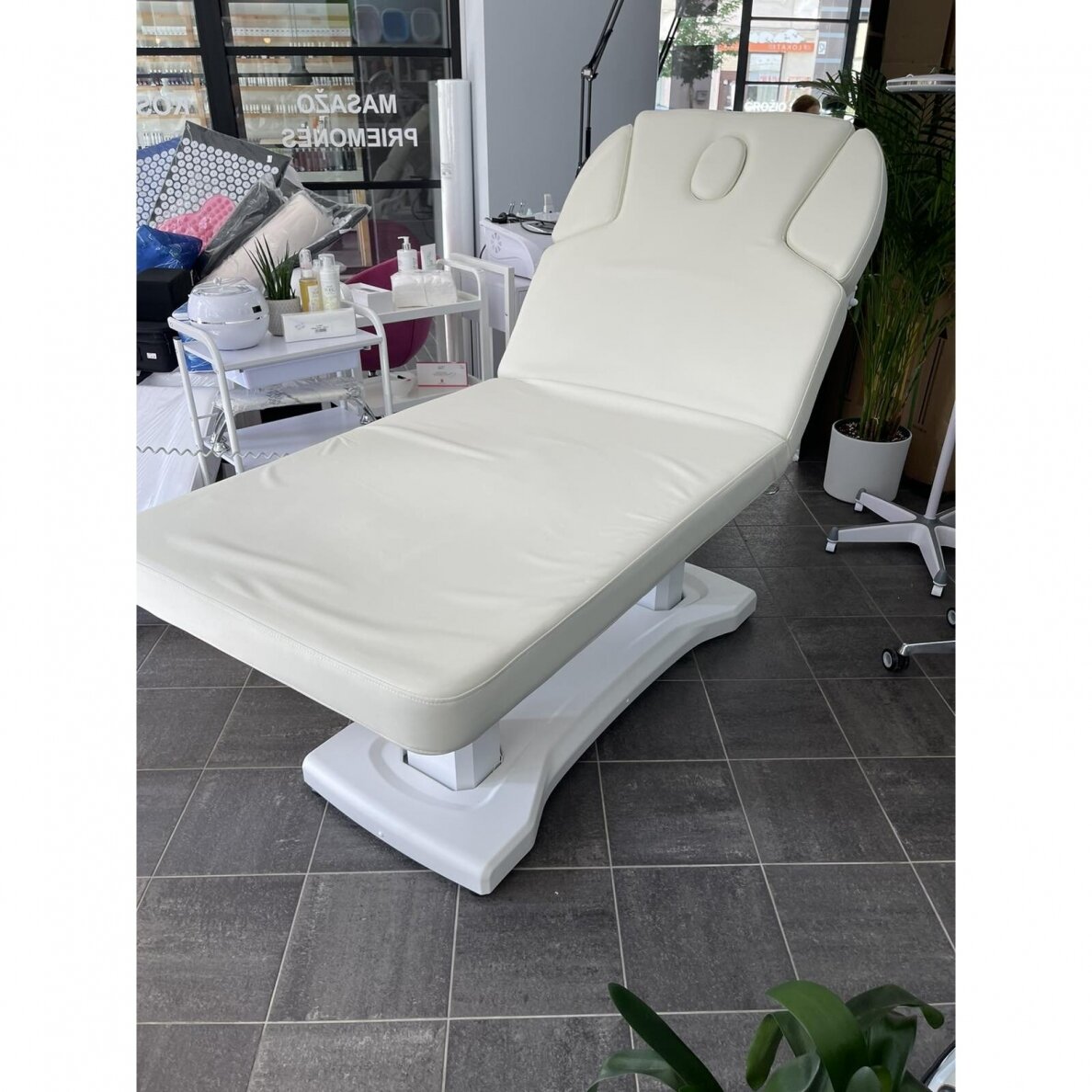Azzurro 818A Electric SPA & Beauty Bed with Heating, White