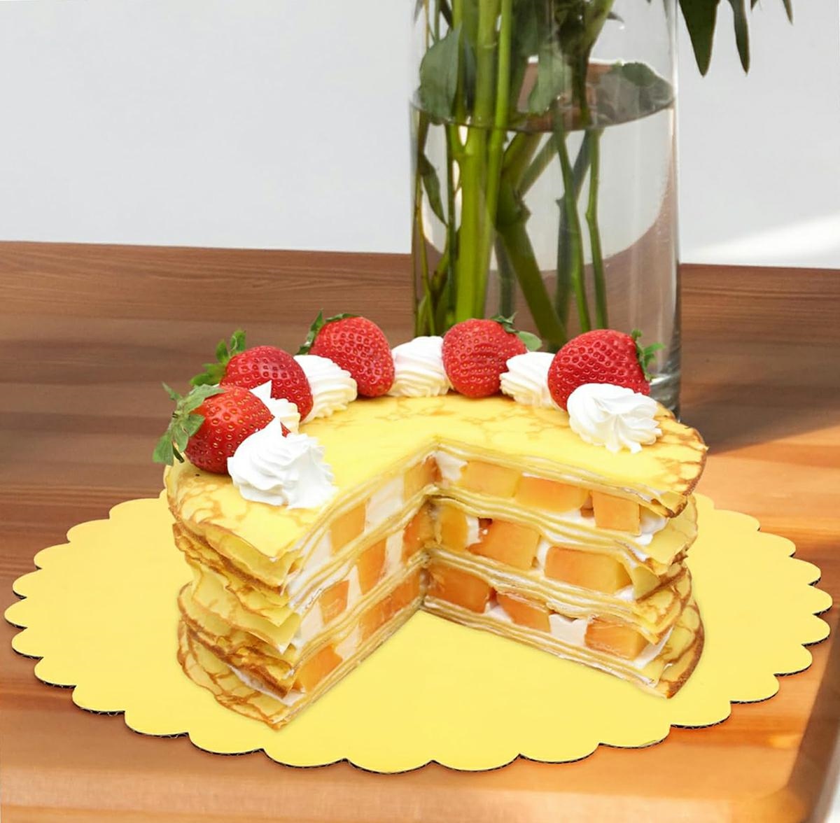 Основа Подставка для Торта 30см, Золотистый | Cake Base