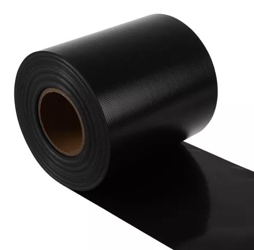 Gardlov žoga lente 19 cm x 35 m, 630 g/m2, melna