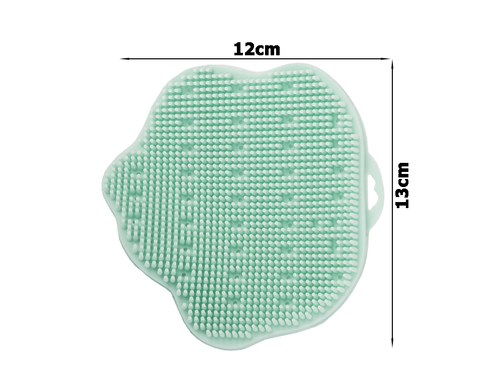 Silicone Massage Brush and Sponge for Body and Head Washing