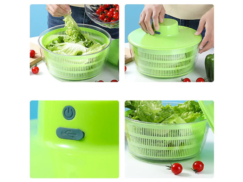 Electric Dryer Vegetable Salad Centrifuge
