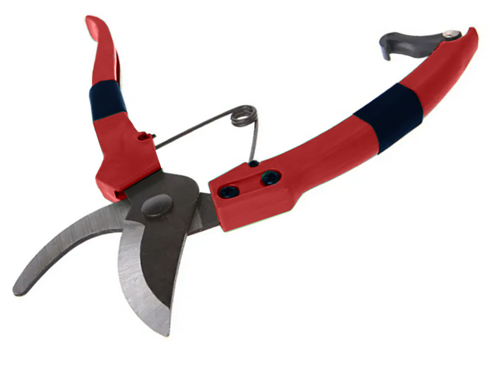 Garden pruner for grafting trees and shrubs red, 18x11 cm