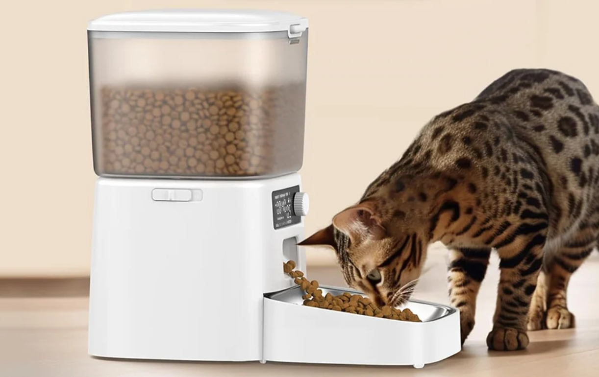 Oneisall PFD001 Pro Smart Automatic Pet Feeder, White
