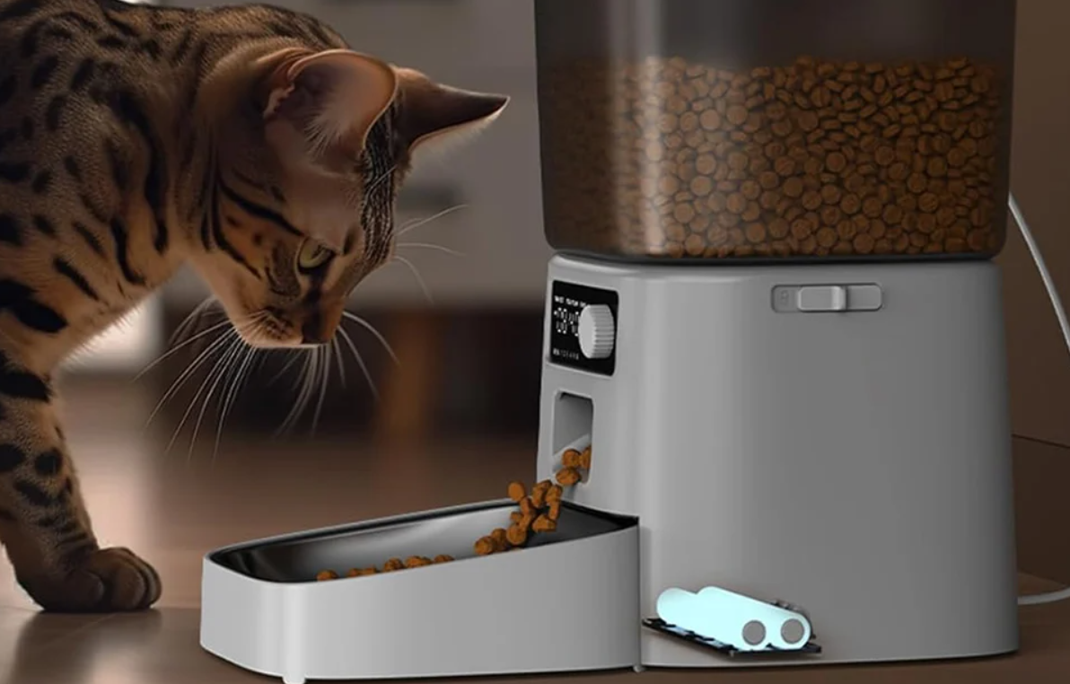 Oneisall PFD001 Pro Smart Automatic Pet Feeder, White