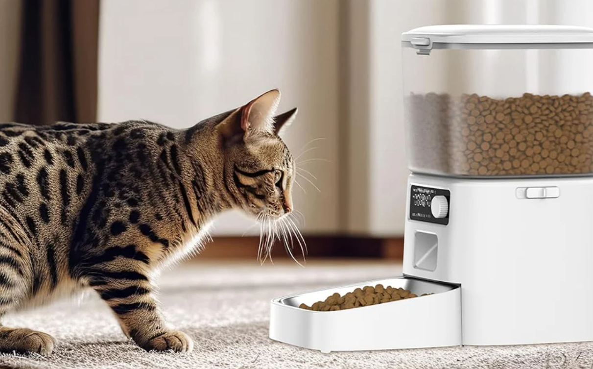 Oneisall PFD001 Pro Smart Automatic Pet Feeder, White
