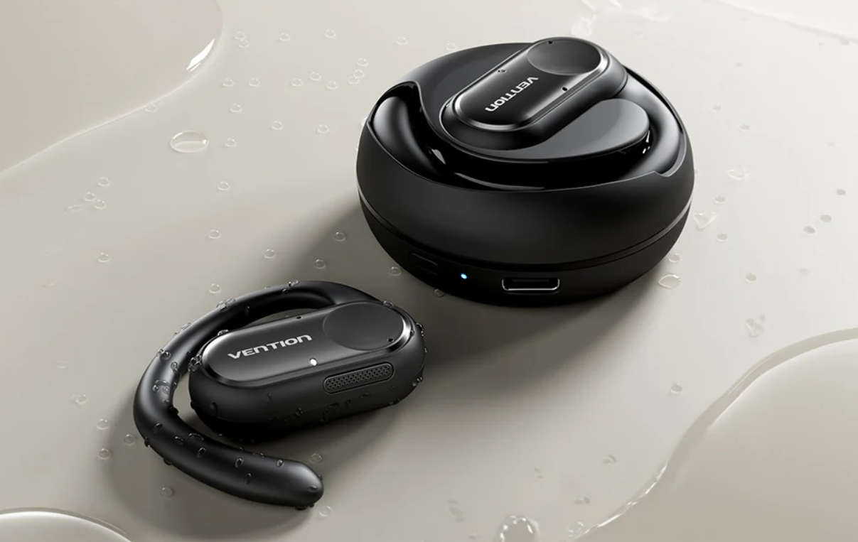 Vention OpenBeat O11 Wireless Sports Headphones, Black