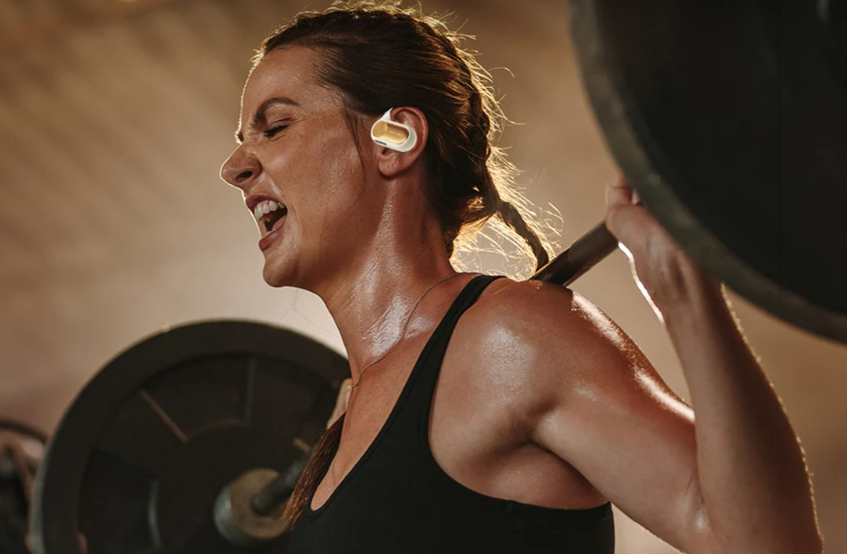 Vention OpenBeat O11 Wireless Sports Headphones, Beige