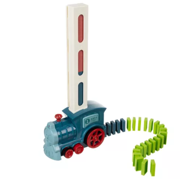 Domino vilciens ar 60 kauliņiem | Domino train