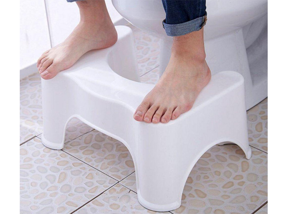 Step Platform Footrest for Toilet WC for Bathroom, 42х26х16 cm