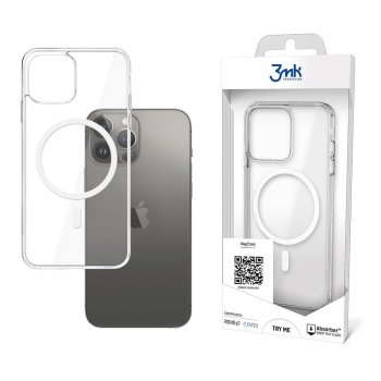 3Mk Protection Transparent MagSafe Case for iPhone 13 Pro Max