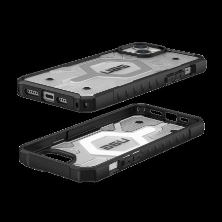 Apple iPhone 15 Plus 6.7'' UAG Pathfinder MagSafe Case Cover, Transparent (1)