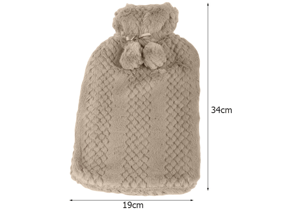 Rubber Hot Water Bottle with Soft Cover (5)